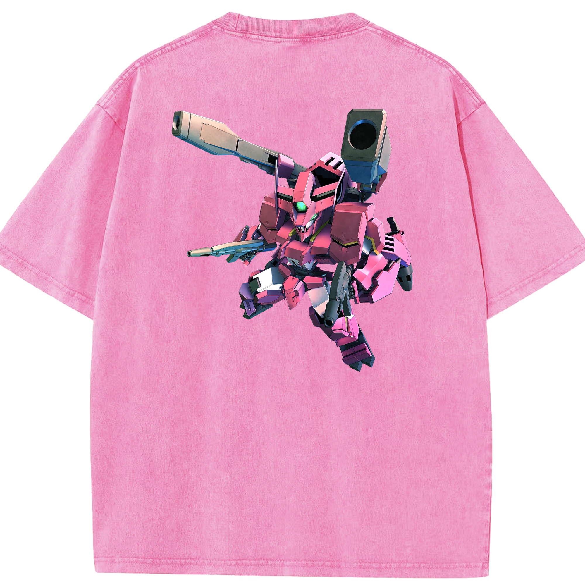 （画像用） 機動戦士ガンダム Mobile Suit Gundam 綿100% ヴィンテージ風 半袖Tシャツ（背面プリント）